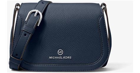 lucie small pebbled leather crossbody bag michael kors|Michael Kors.